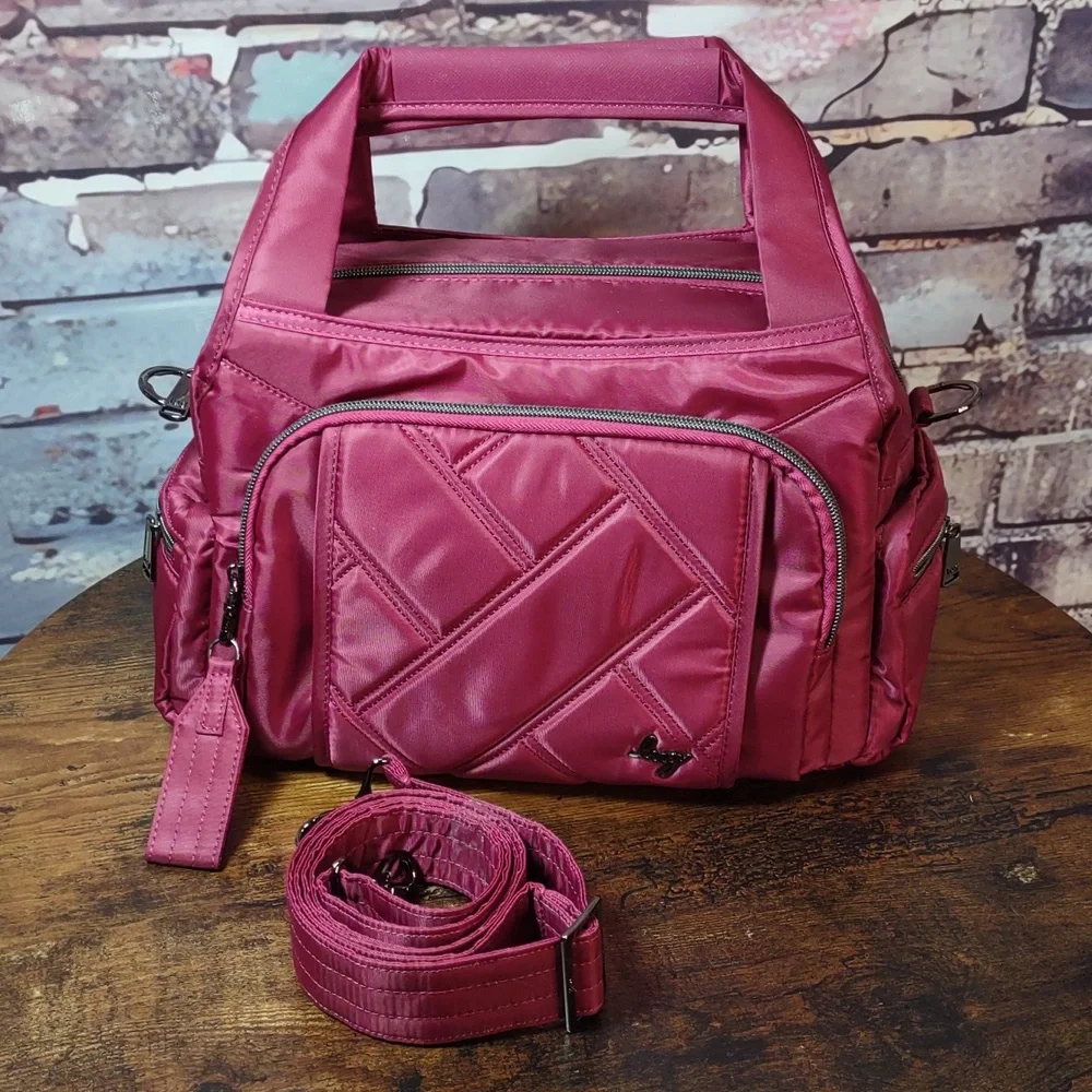 Lug® "Rumble" Convertible Crossbody/Satchel Bag - Picture 3 of 11